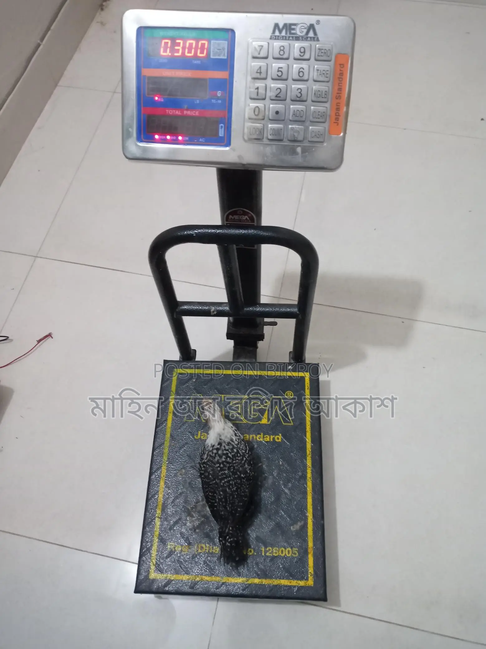 ডিজিটাল পাল্লা (স্কেল) ১০০কেজি