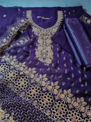 Cotton and Embroidered Three-Piece Suits