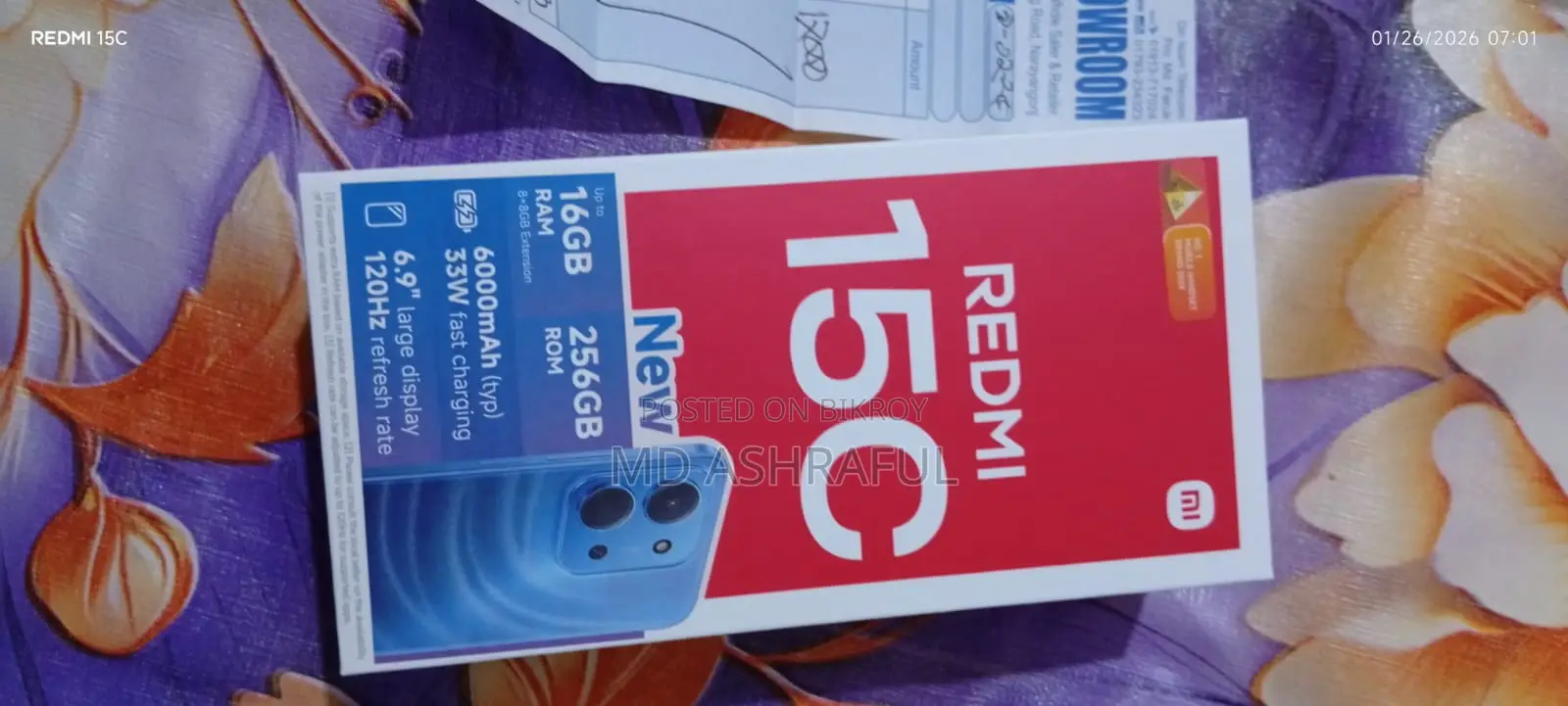 Xiaomi Redmi 15C (Used)