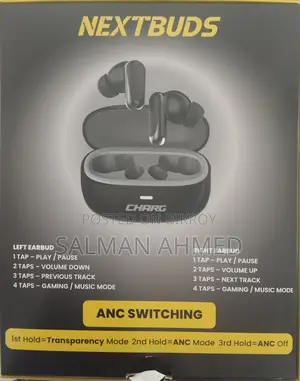 Charge Nextbuds ANC ENC TWS