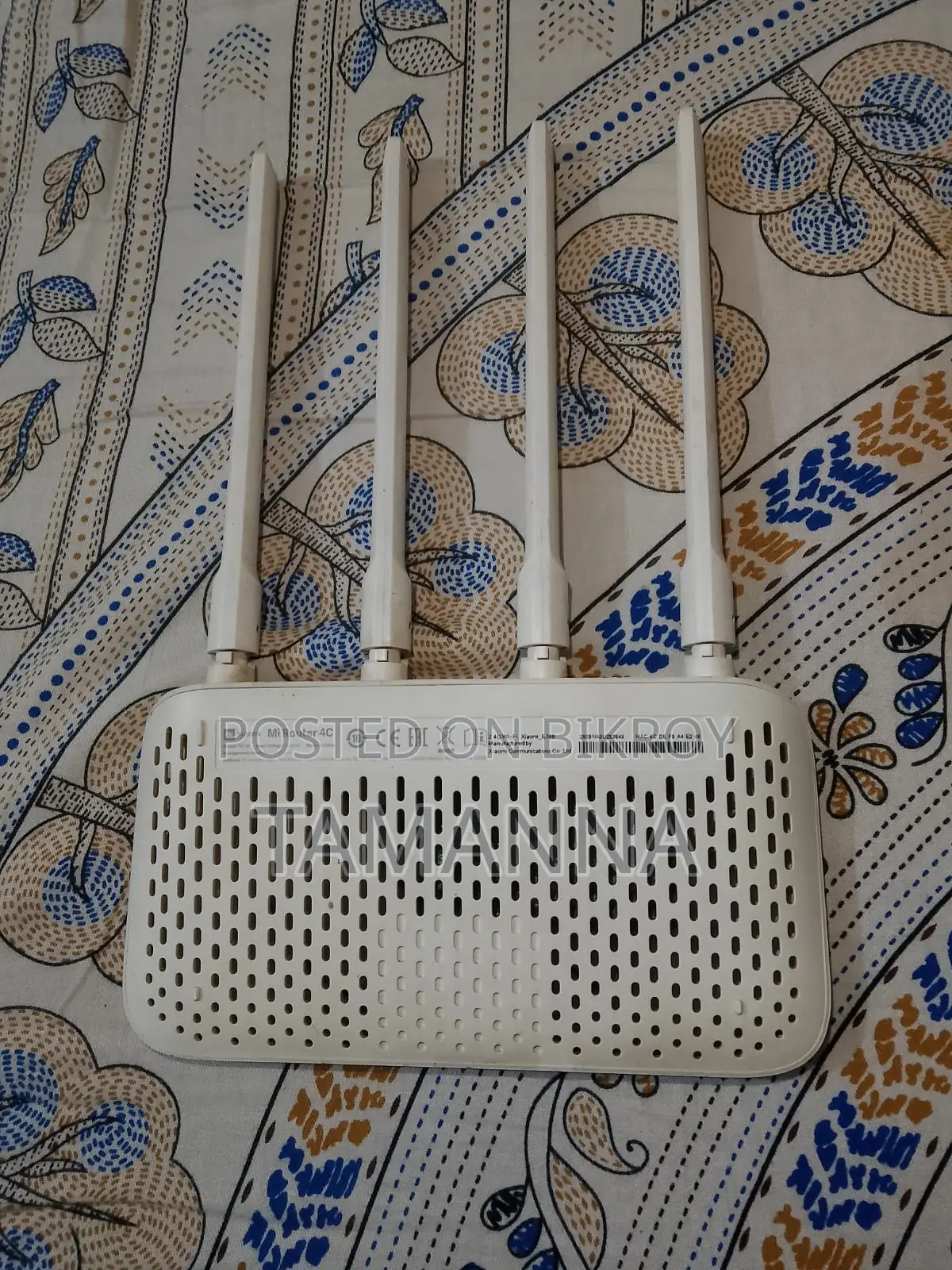 Xiaomi Mi 4c WIFI Router Fresh Condition Price Not Fixed ❌