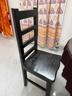 New Dining Table With 6 chairs (Segun wood) For sale
