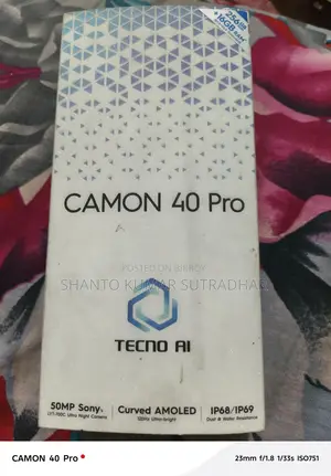 Tecno Cemon 40 Pro 8+8/256 (Used)