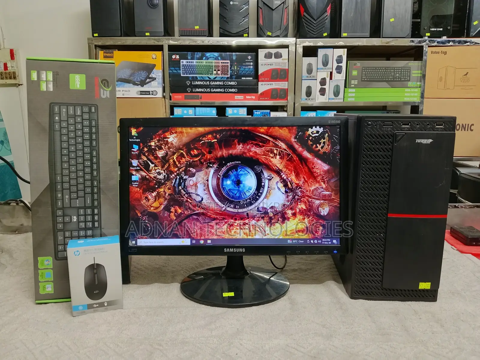 Intel Core i3 (3rd Gen) & 19″ Samsung Desktop Full Setup
