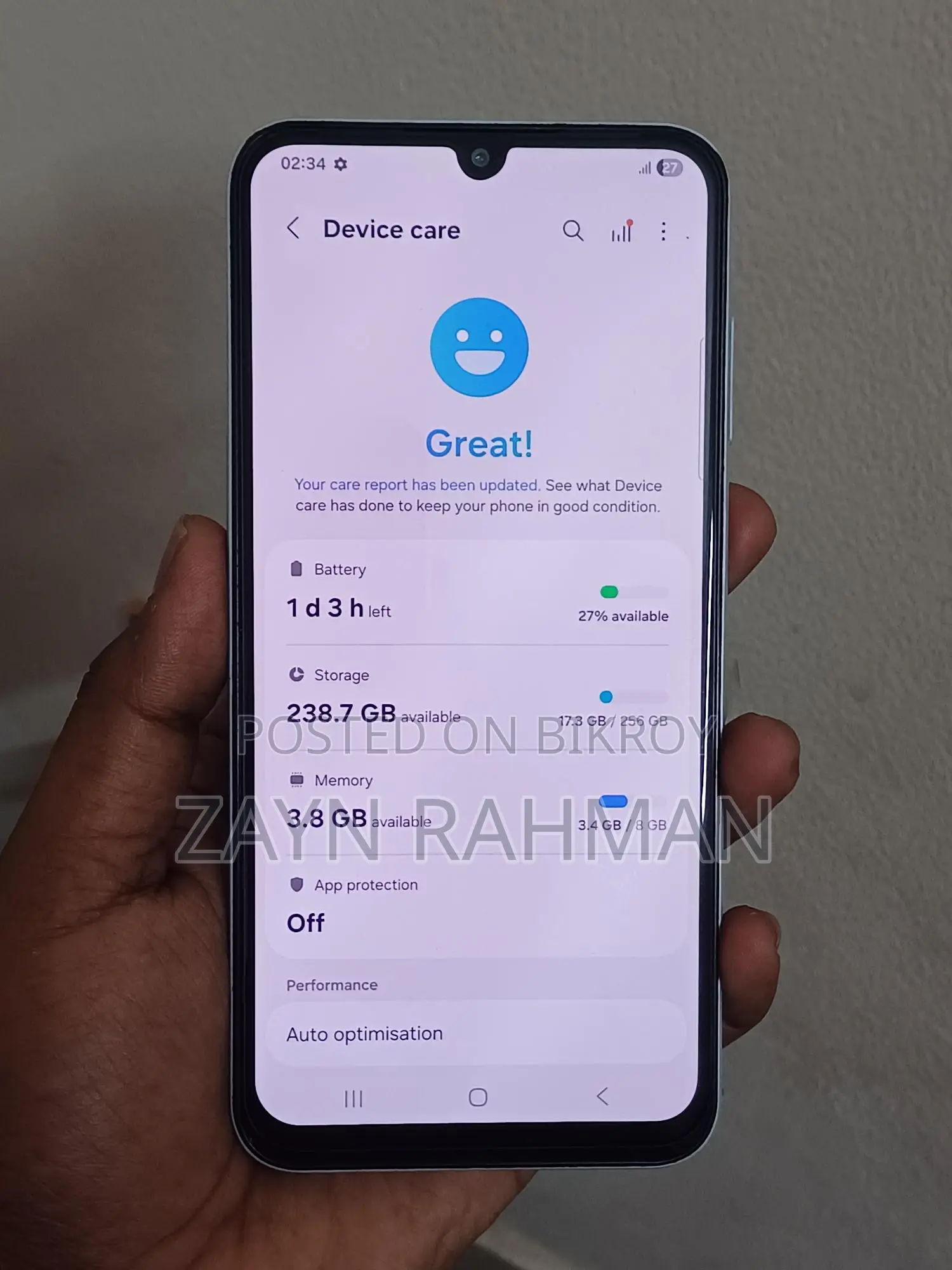 Samsung Galaxy A25 5G - 8/256GB (Used)
