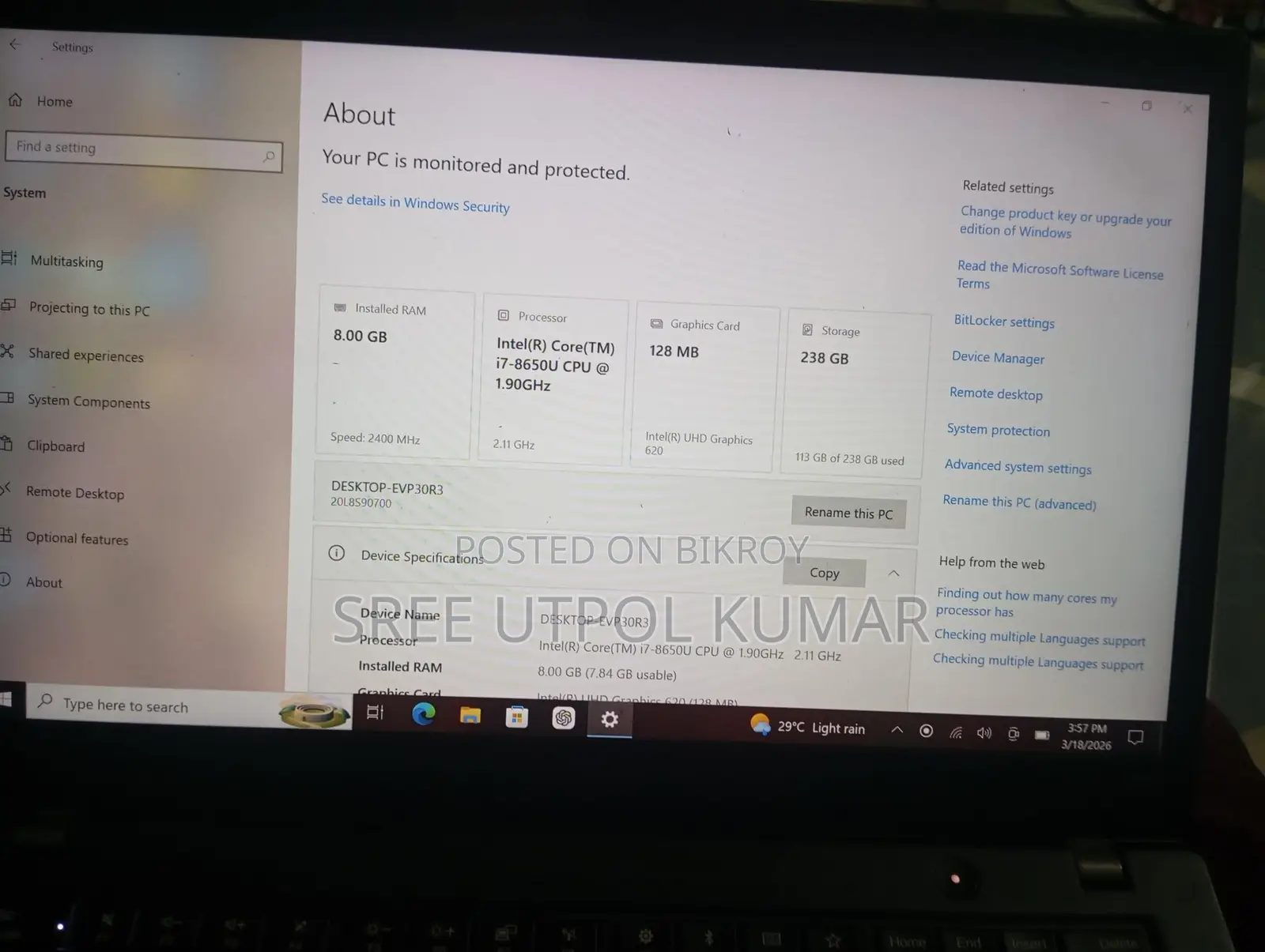 Laptop for Sale