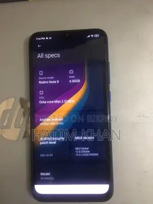 Xiaomi Redmi Note 8 (Used)