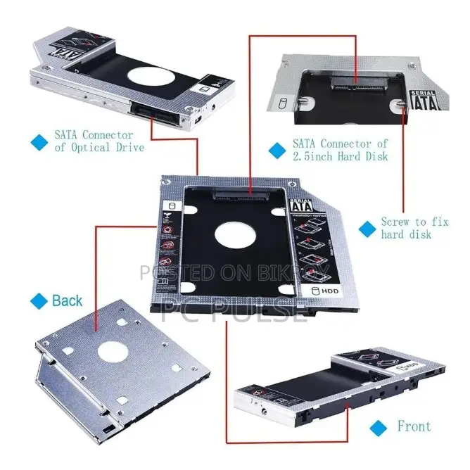 9.5mm HDD/SSD Caddy - Upgrade Your Laptop Storage