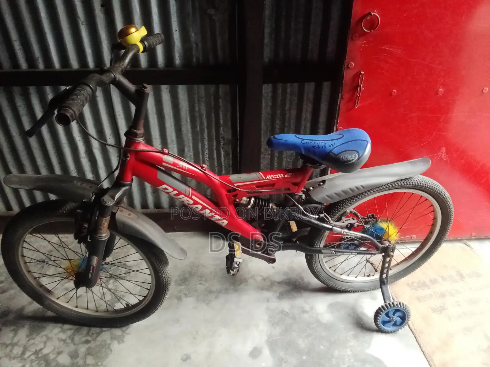 Kids' bicycle for sale at Mongla Port.