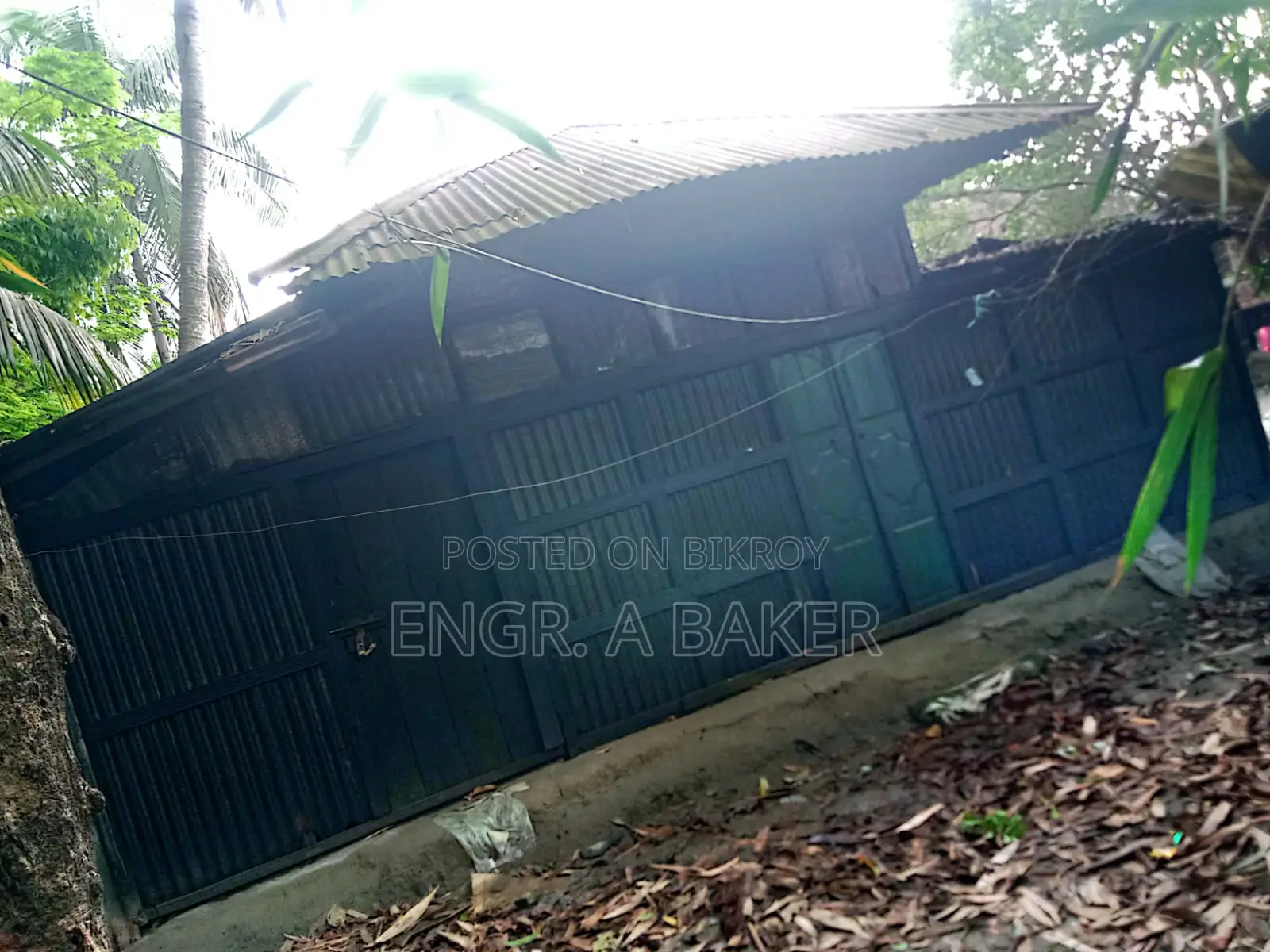 বিদ্যুৎ পানির লাইন- ঘর সহ জমি বিক্রি