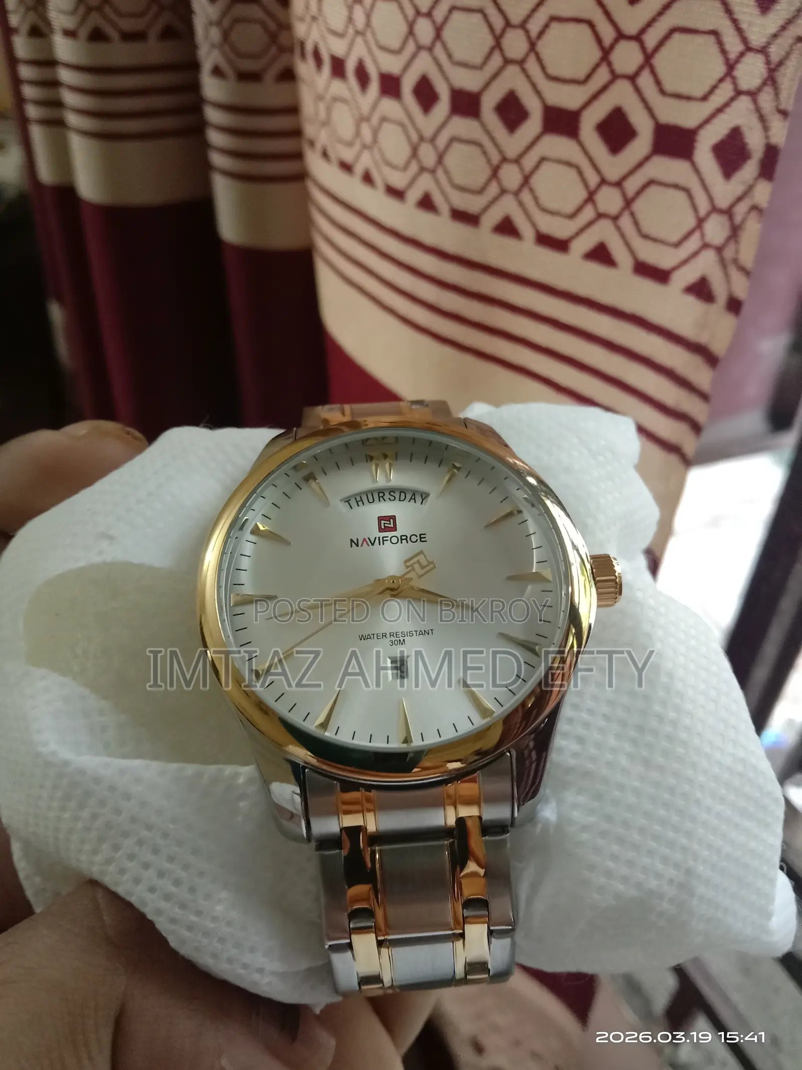 Naviforce Brand Watch purchased the day before yesterday