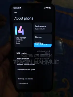 Xiaomi Redmi Note 10 6/128GB (Used)