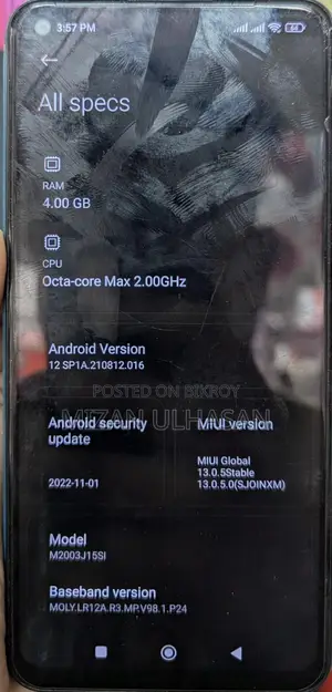 Xiaomi Redmi Note 9 (Used)