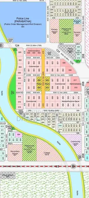 Front Commercial 3 Katha North at Sector-28