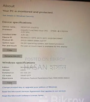 CPU + Monitor