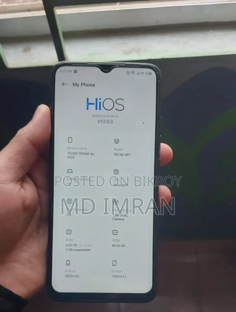 Tecno Spark Go . (Used)