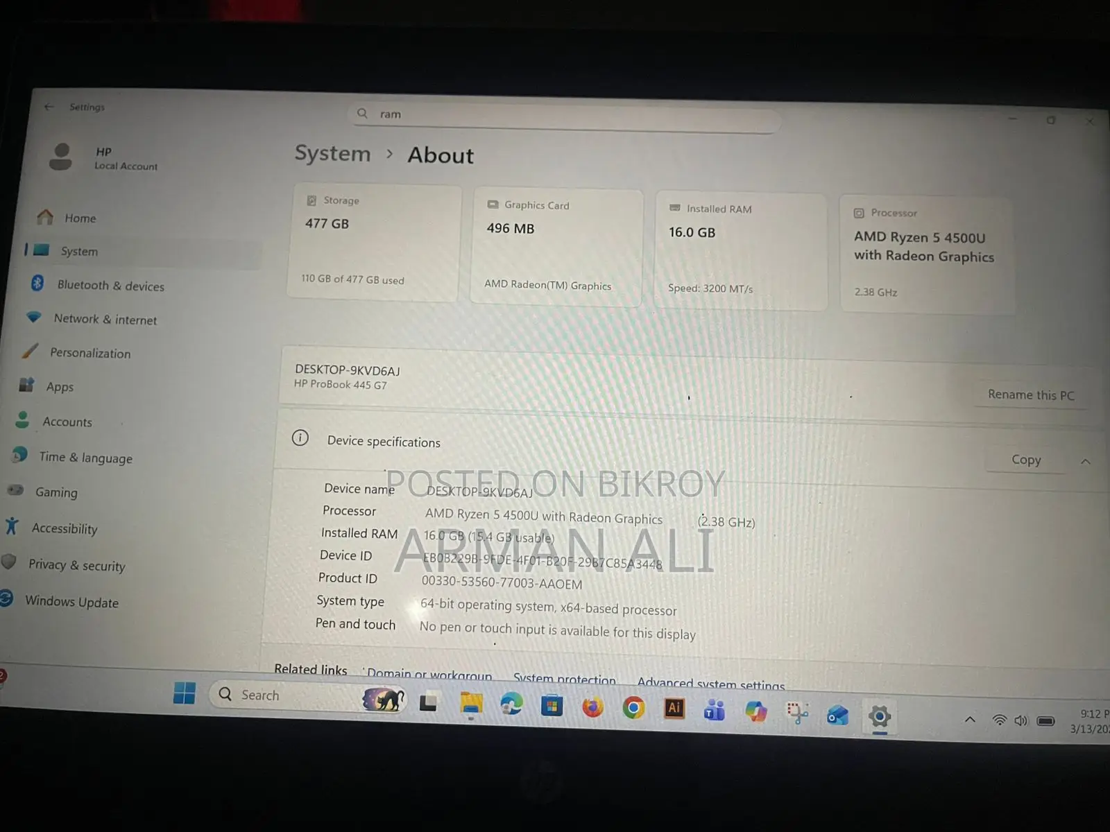 Laptop For Sale