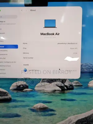 MacBook Air M3 8/256gb 15"