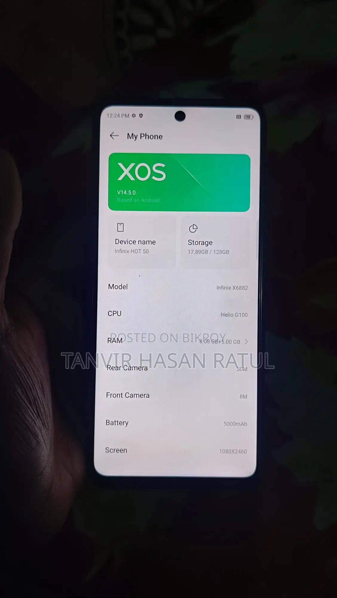 Infinix Hot 50 (Used)