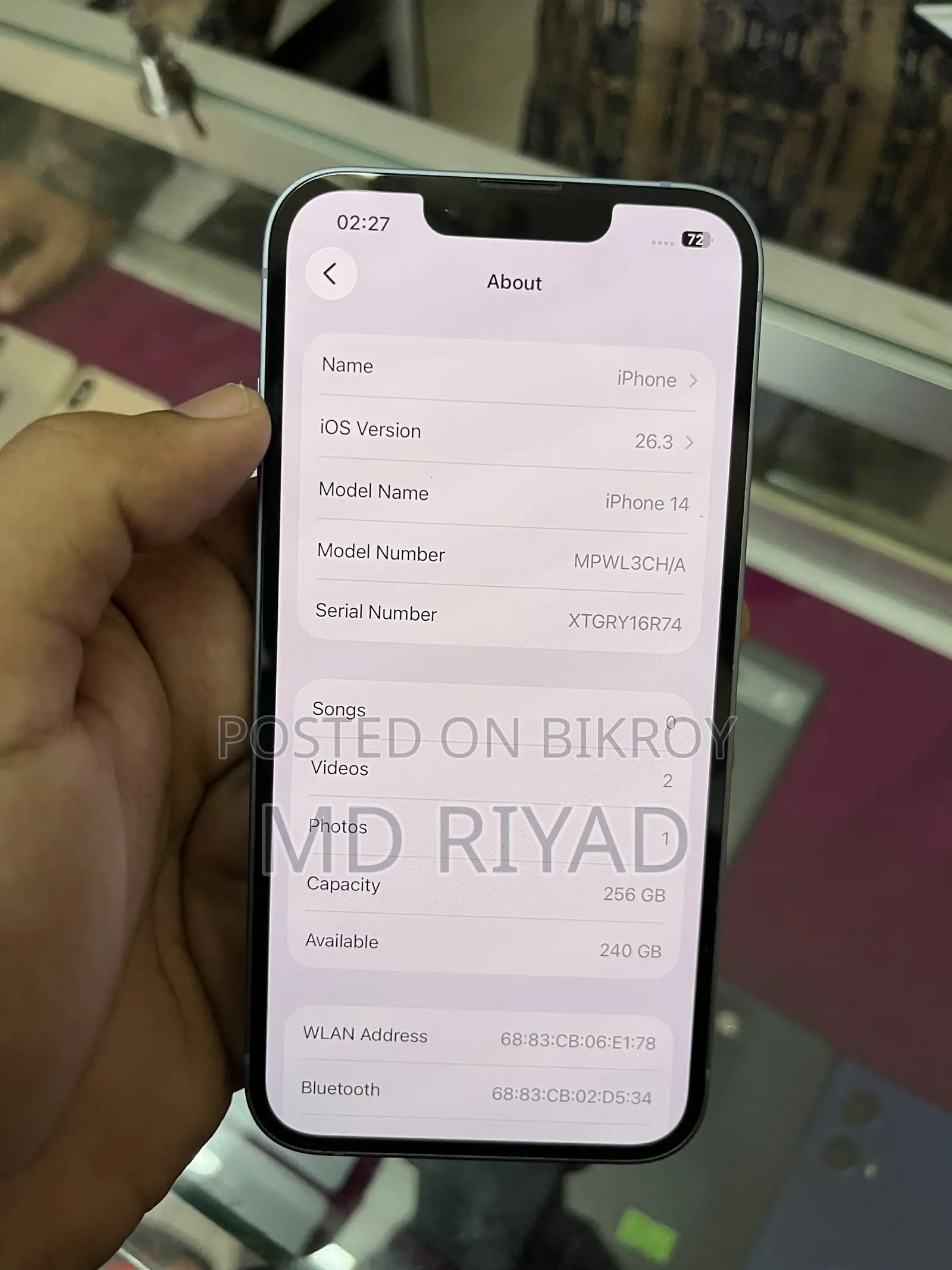Apple iPhone 14 (Used)