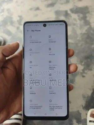 Tecno Spark 20C RAM 8+8 ROM 128 GB (Used)