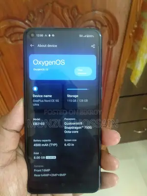 OnePlus Nord CE 5G (Used)