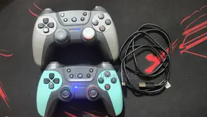 2 Pcs Of 2.4g Controller Gamepad Wireless Joystick Otg For All Systems