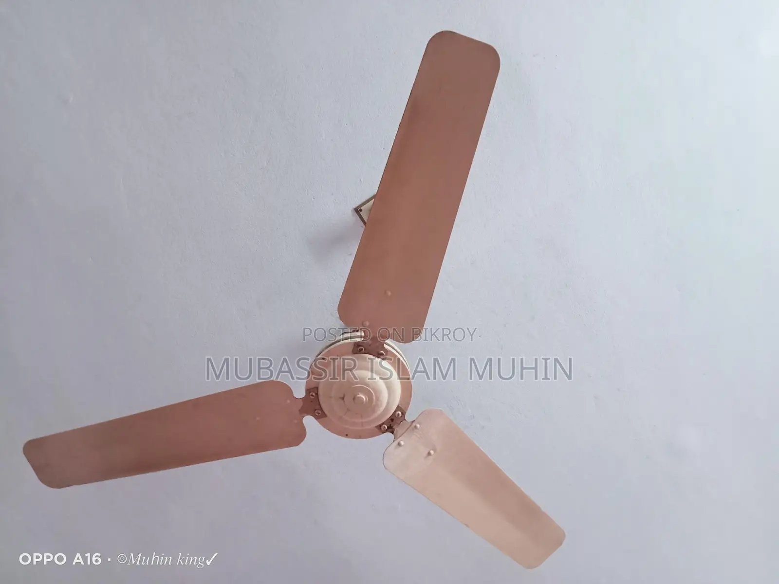 সিলিং ফ্যান বিক্রি করা হবে