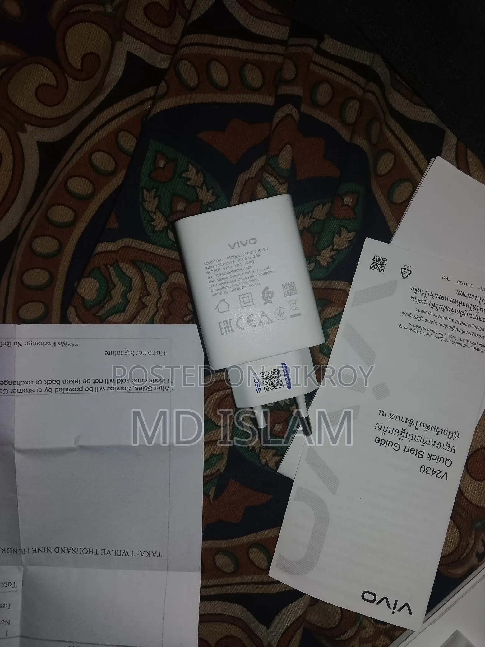 Vivo Y04 octa core (Used)