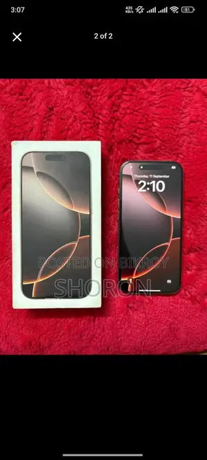 Apple iPhone 16 Pro . (Used)