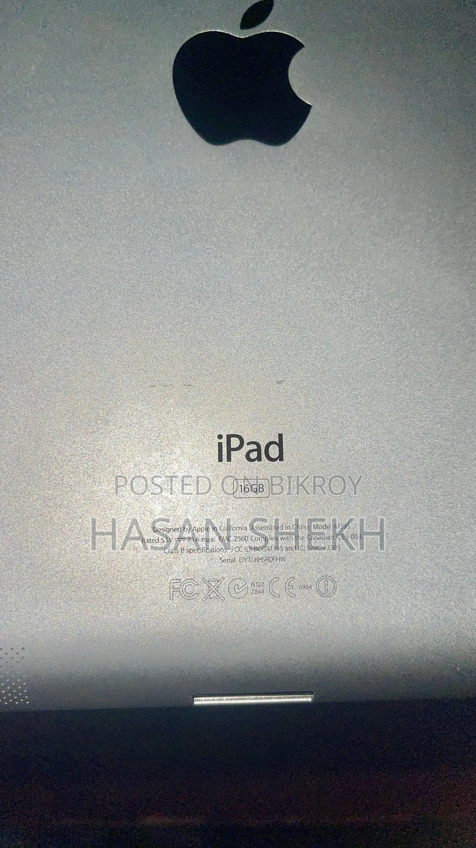 Apple Ipad 2. 16 Gb Used