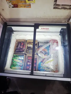 Ice Cream Fridge and Juice Coke Display