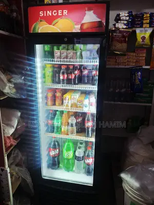 Ice Cream Fridge and Juice Coke Display