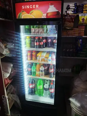 Ice Cream Fridge and Juice Coke Display