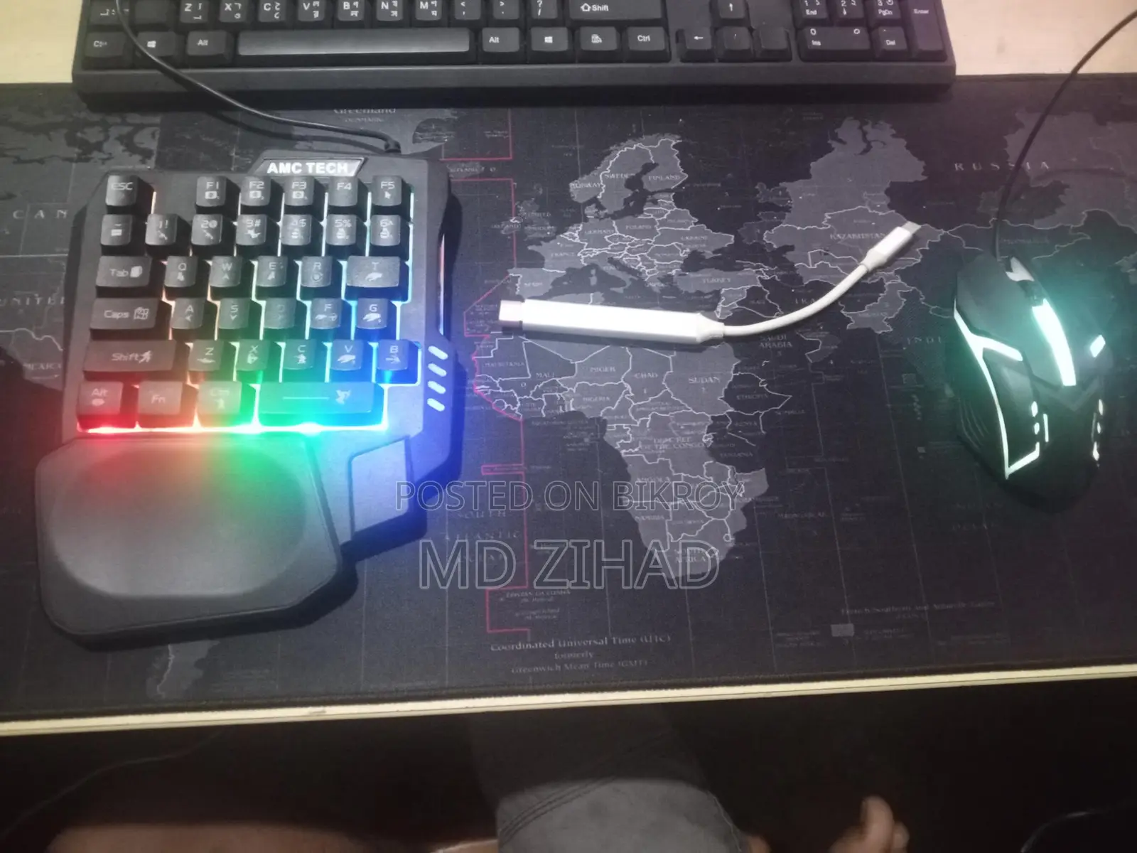 Mobile Gaming Mouse and Keyboard Combo