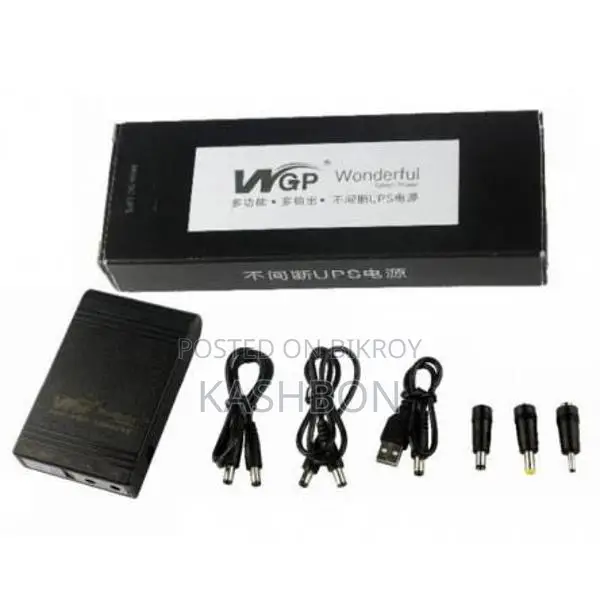 WGP Mini UPS for Wi-Fi Router: Get 8-10 Hours Backup
