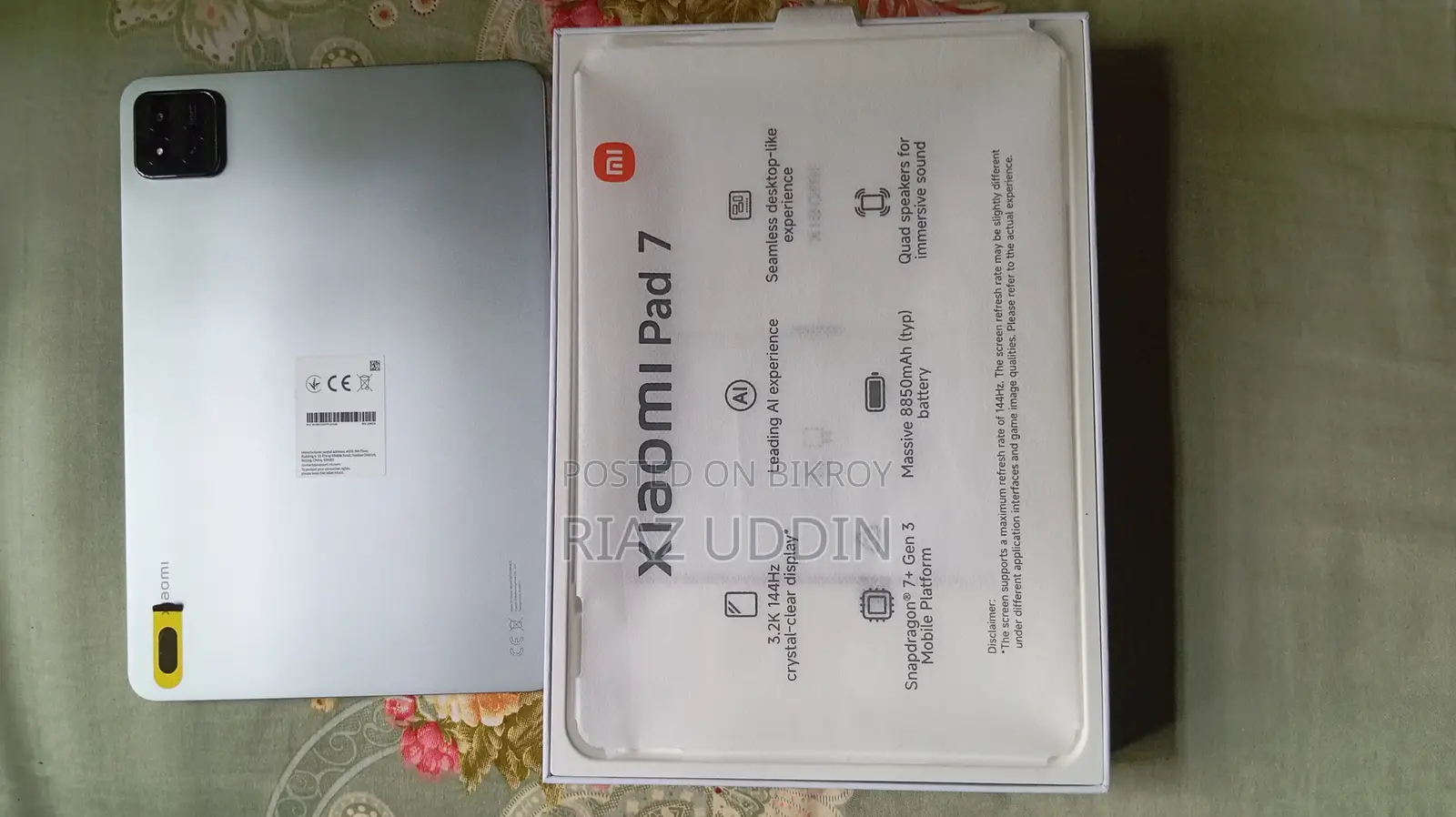 Xiaomi Pad 7 Global