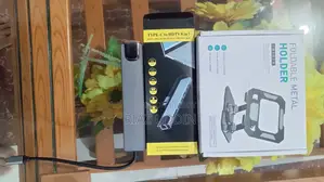 TYPE-C to HDTV 8 in 1 এবং ফোল্ডেবল মেটাল হোল্ডার