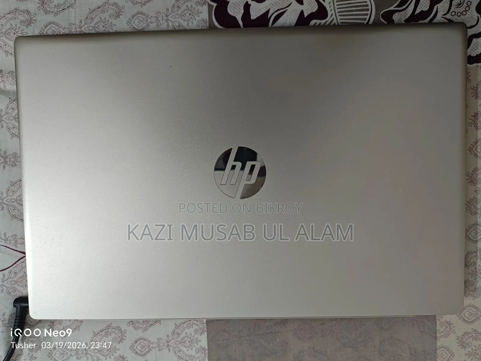 HP Pavilion 15-cs2099TX Core i7 Laptop (Fresh Condition)