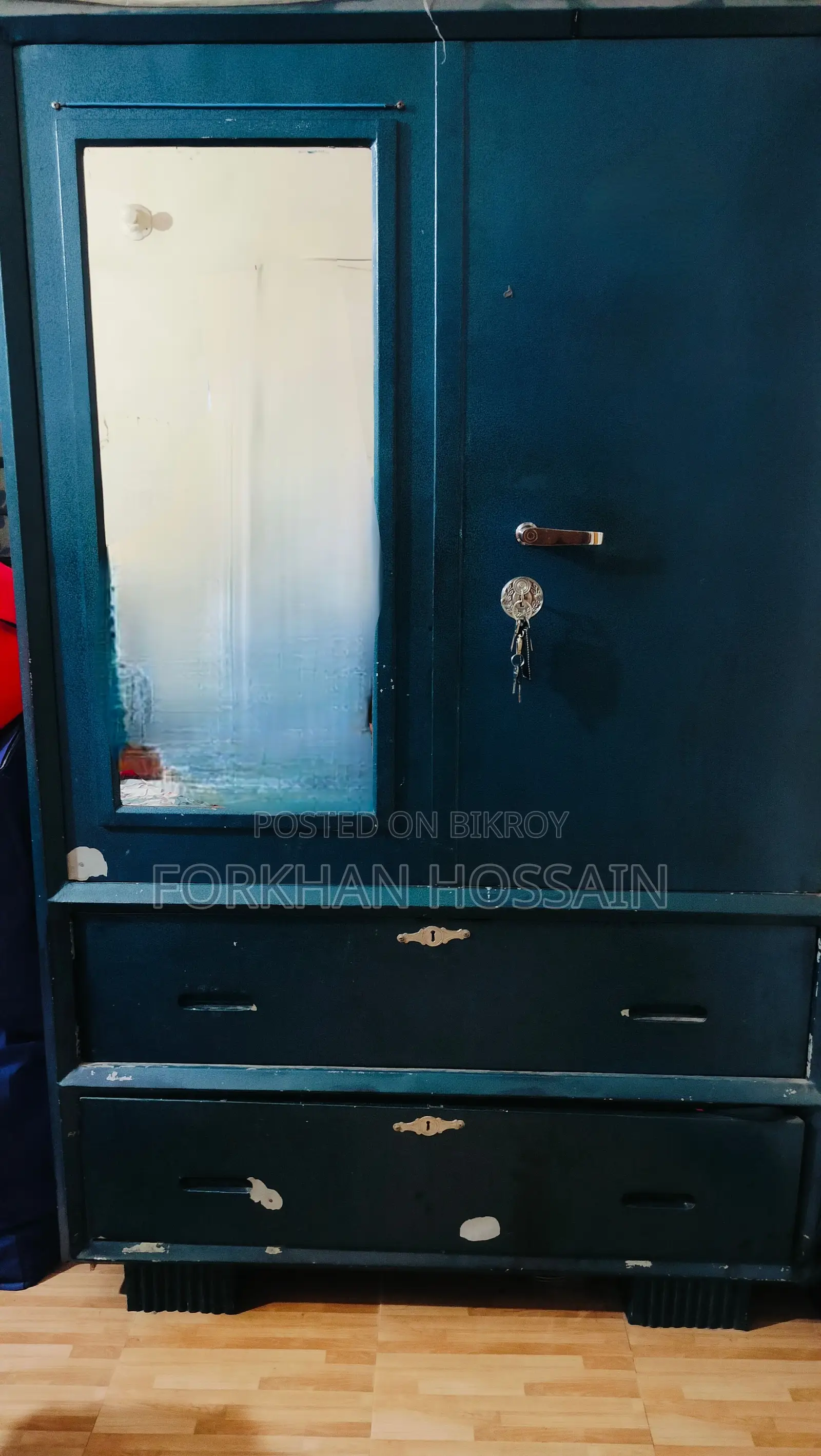Old steel cupboard for sale