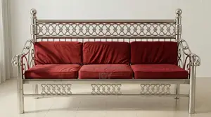৫ সিটের Ss স্টিল সোফা বিক্রি হবে | 5 Seater Strong Stainless Steel Sofa