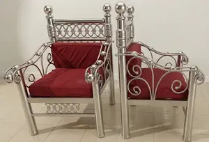 ৫ সিটের Ss স্টিল সোফা বিক্রি হবে | 5 Seater Strong Stainless Steel Sofa