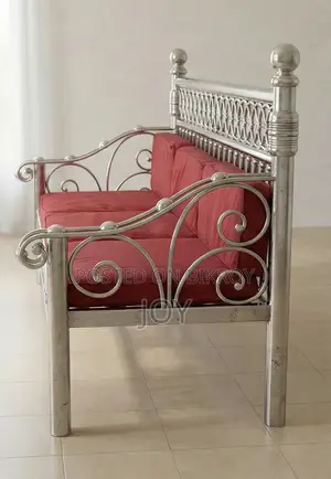 ৫ সিটের Ss স্টিল সোফা বিক্রি হবে | 5 Seater Strong Stainless Steel Sofa