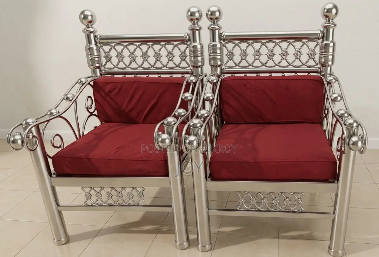 ৫ সিটের Ss স্টিল সোফা বিক্রি হবে | 5 Seater Strong Stainless Steel Sofa