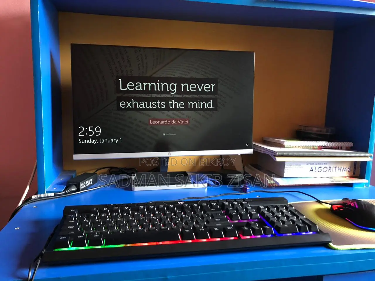 Hp 22" Full Set Desktop | Intel I5 10th Gen 8gb Ram