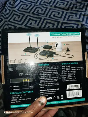 WiFi Router UPS Marsriva