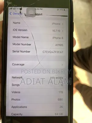 Apple iPhone 8 . (Used)