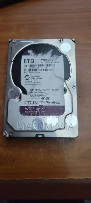 6 TB Hard Disk