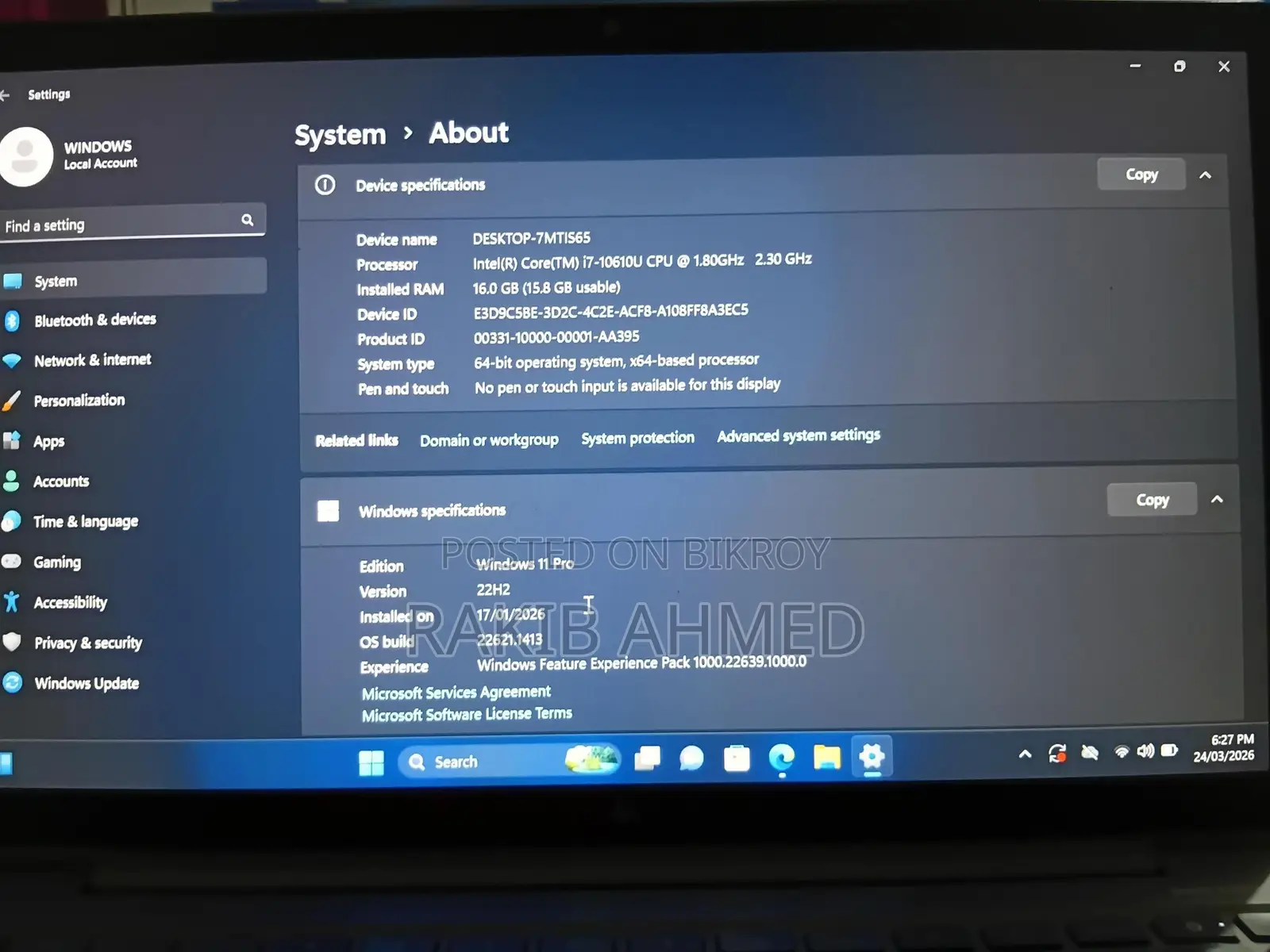 Hp Zbook 14G7 Sell Post