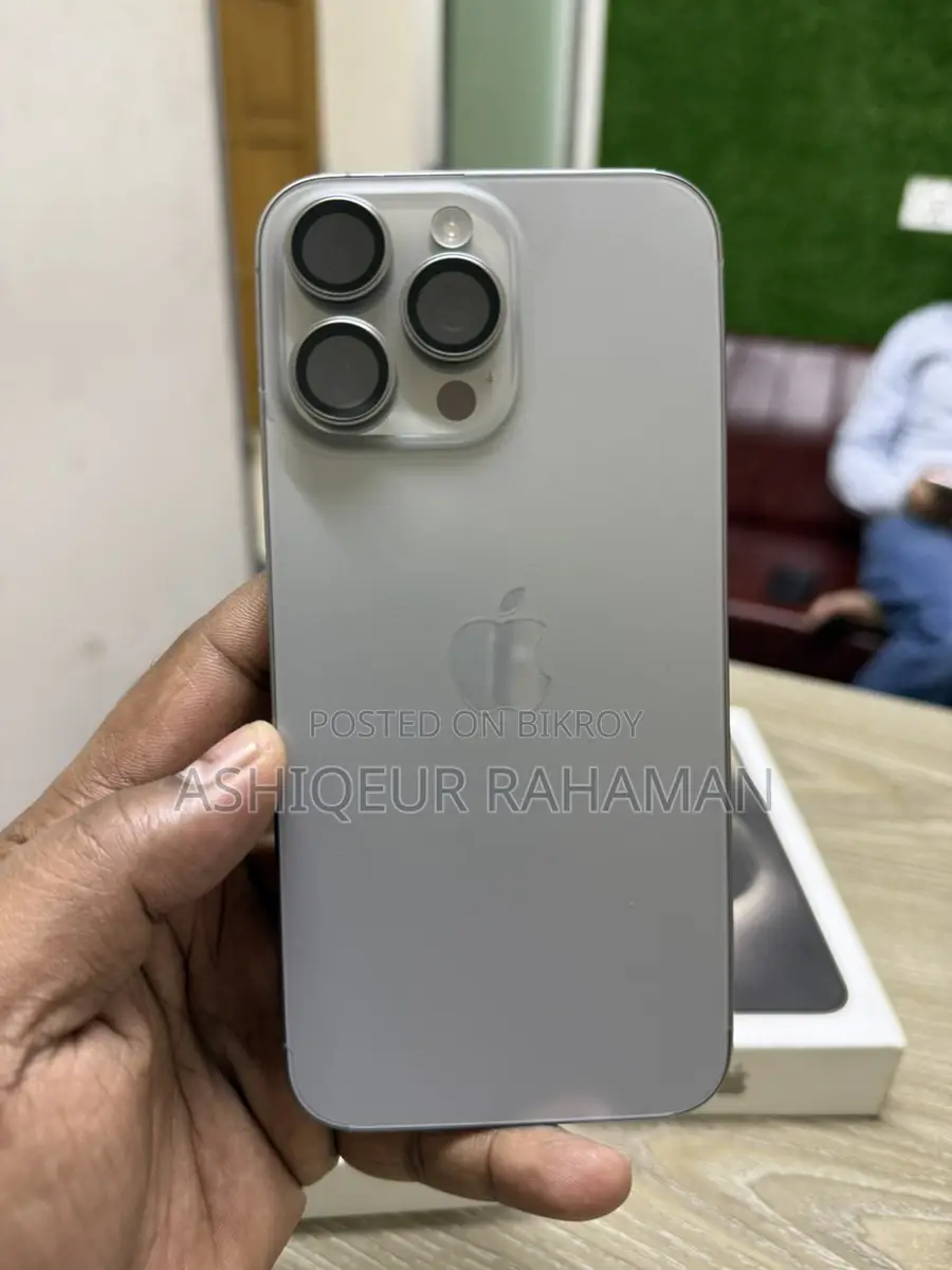 Apple iPhone 15 pro max 256GB (Singapore) (Used)